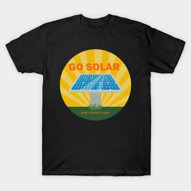 Go Solar T-Shirt by valentinahramov